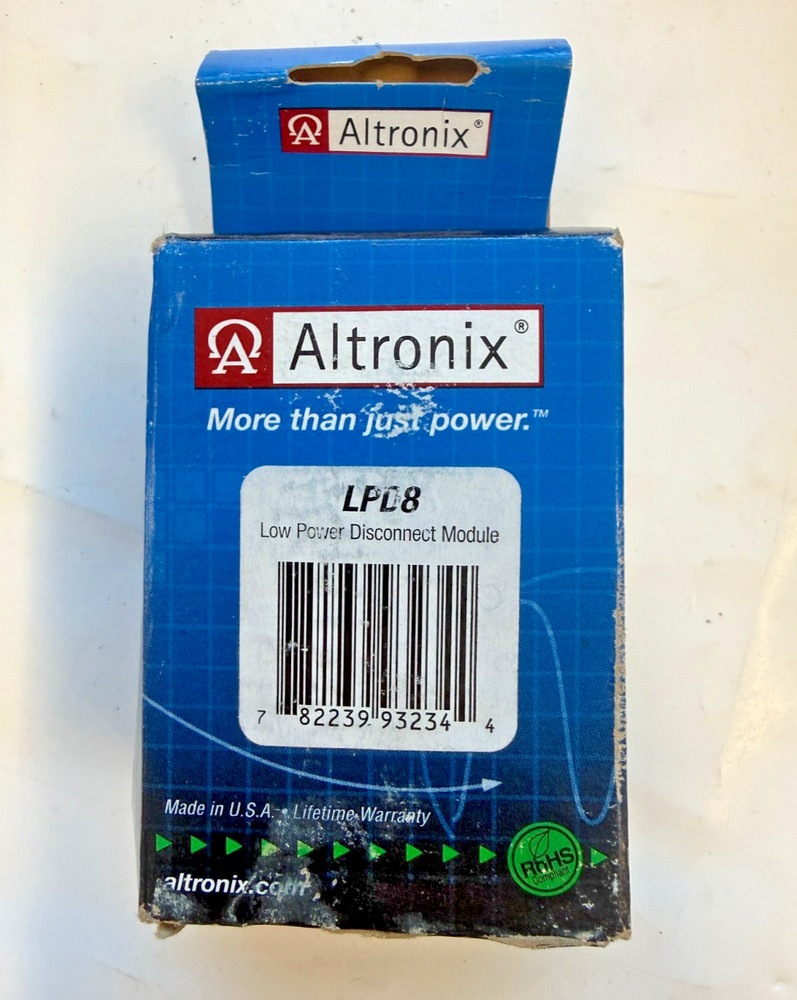 Altronix LPD8 Low Power Disconnect Module