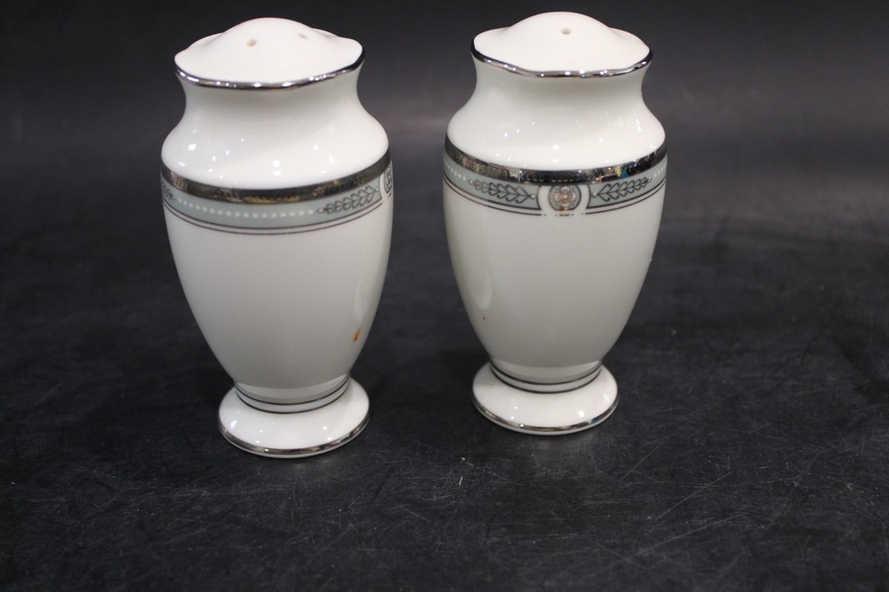 Noritake Fullerton Salt and Pepper set 4"