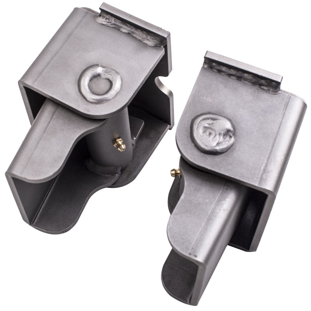 2pc Dump Truck Trailer Dump Body Hinge Heavy Duty Greasable Weld On Solid Steel