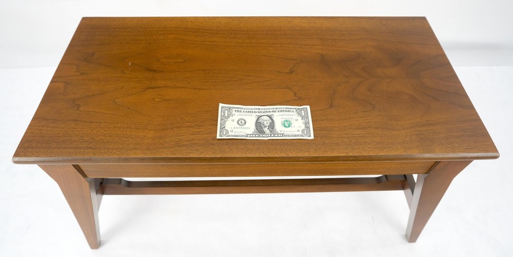 Solid Walnut Lift Top Storage High Seat Organ Bench MINT