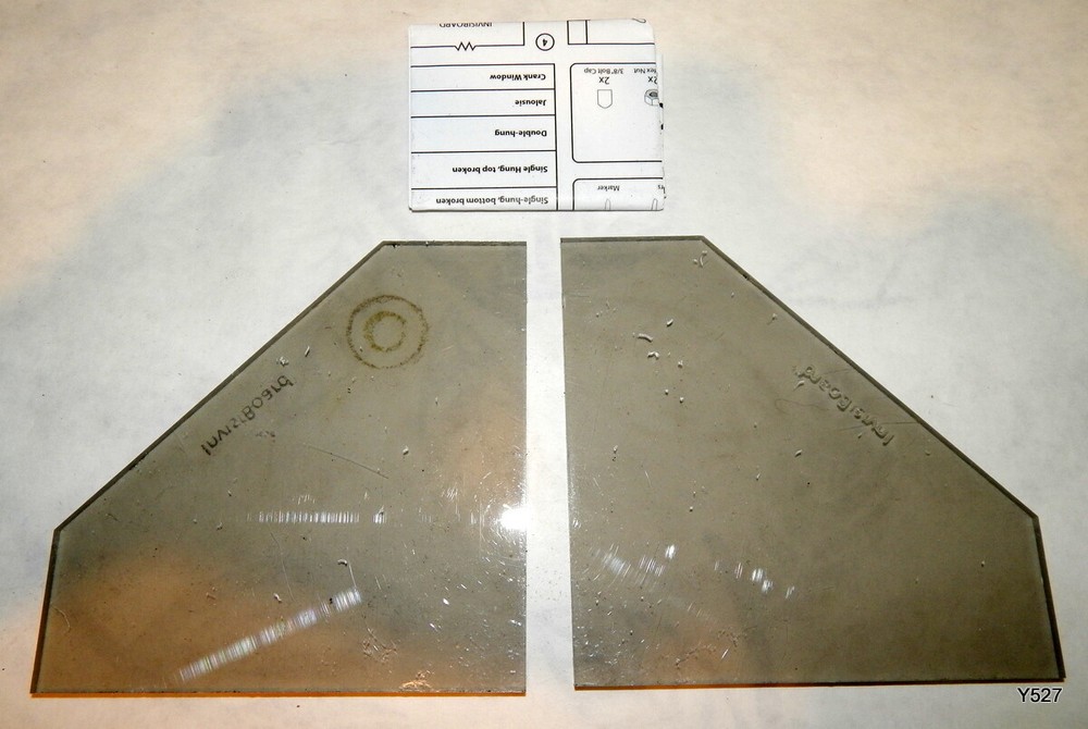 Invisiboard PolyCarbonate Clear Window Boarding A-Angles