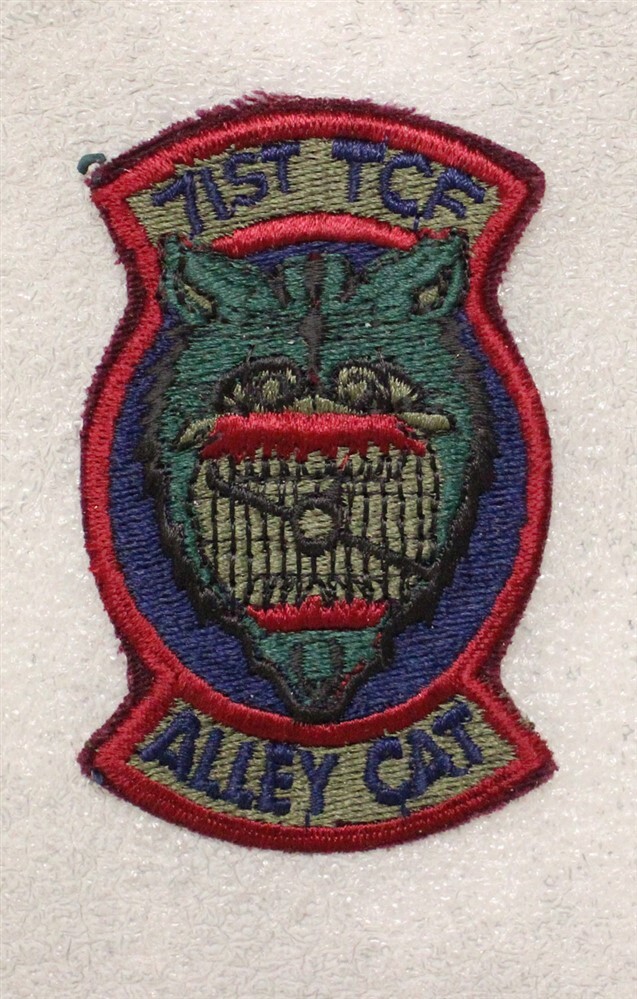 USAF Air Force Patch: 71st Tactical Control Flight - subdued