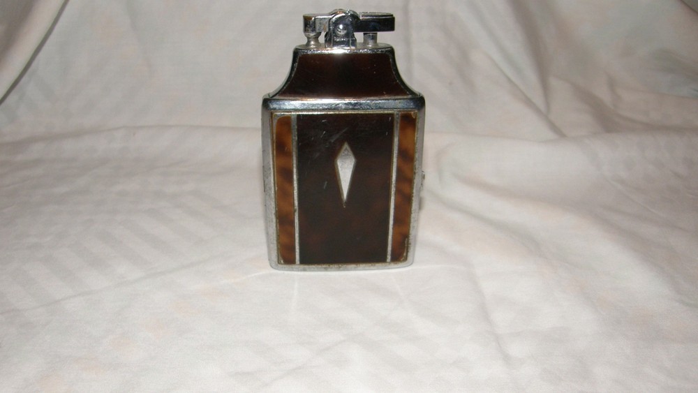 VINTAGE RONSON ART DECO MASTERCASE LIGHTER & CIGARETTE CASE 1950s