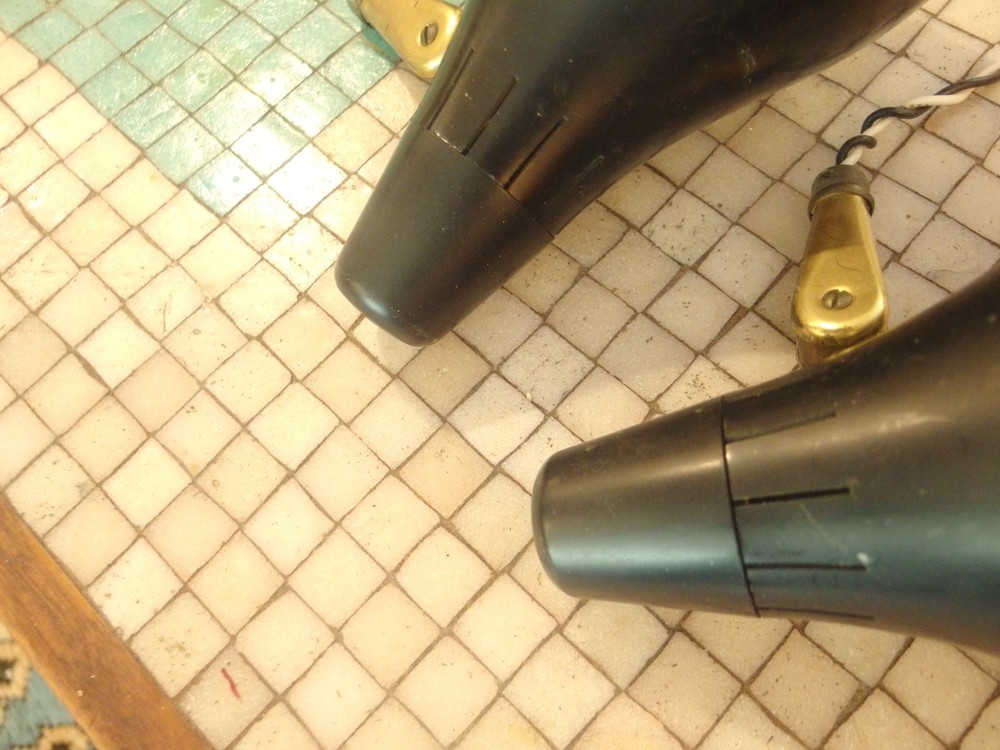 Vintage Mid Century Lightolier Lytespan Bells - Work