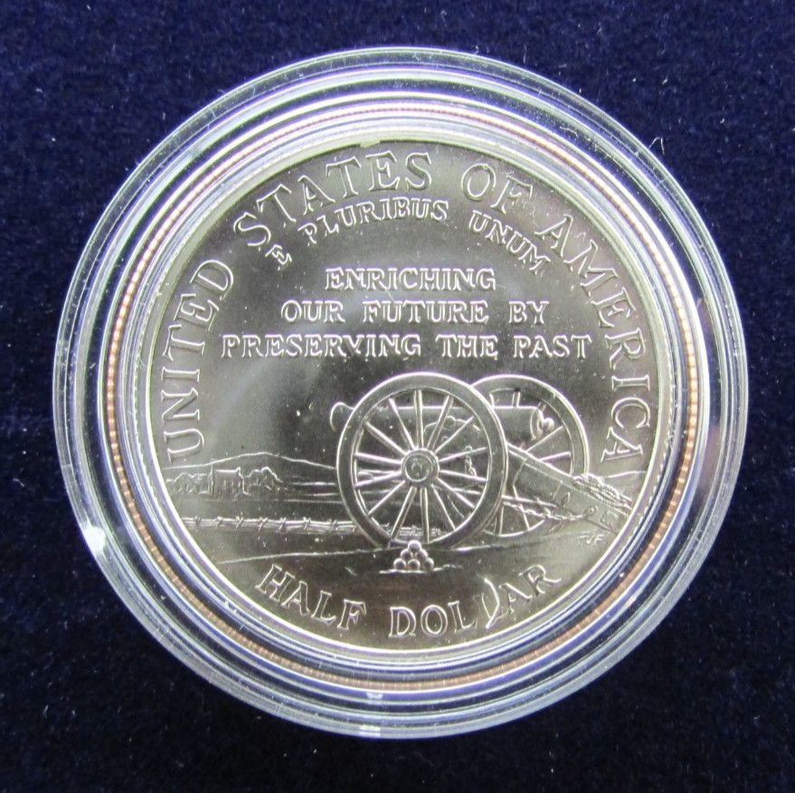 1995-S Civil War Uncirculated Commemorative Half Cap Only