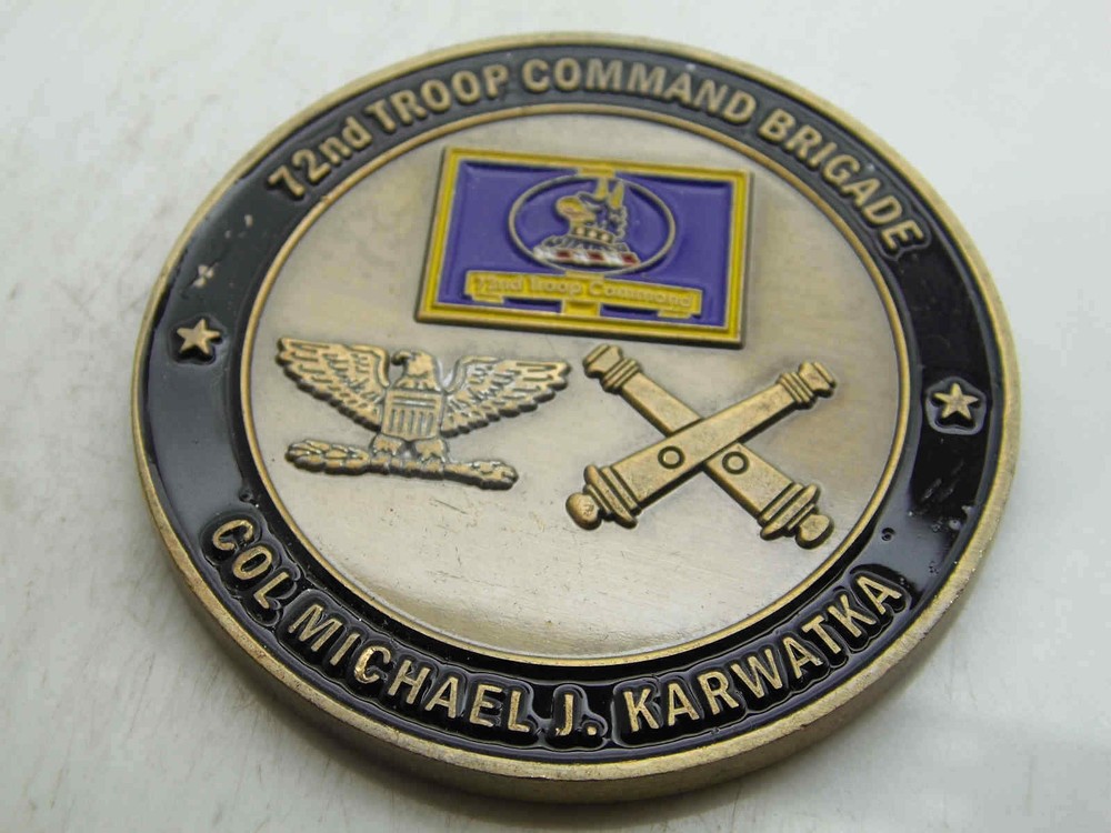 72ND TROOP COMMAND BRIGADE CHALLENGE COIN