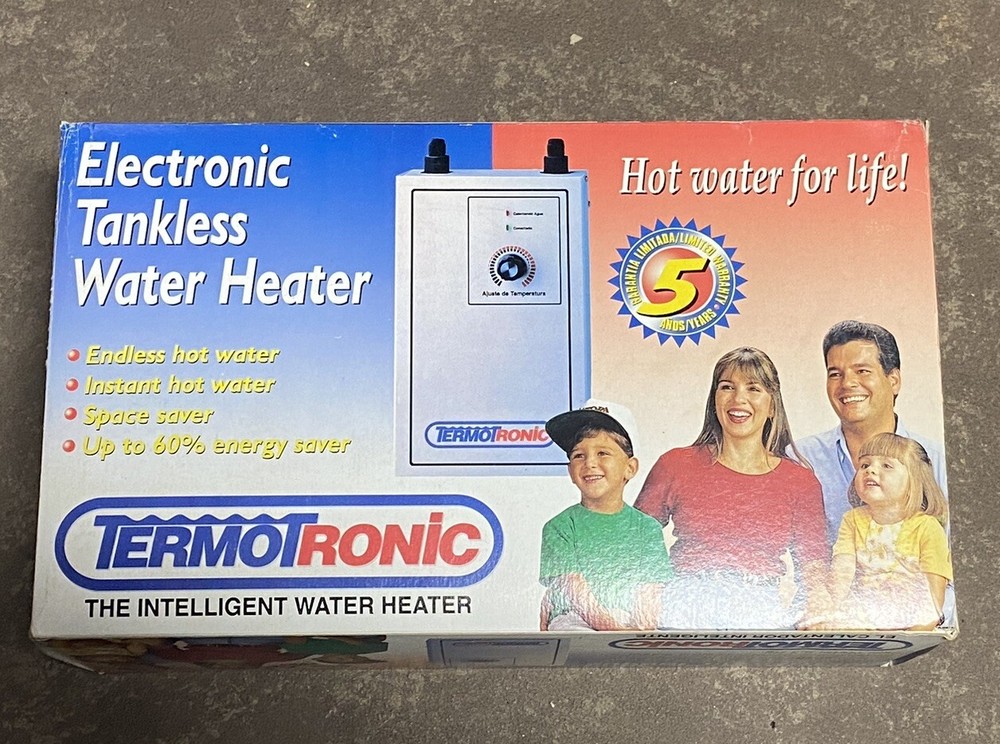 TERMOTRONIC ELECTRONIC TANKLESS WATER HEATER CE-11W2