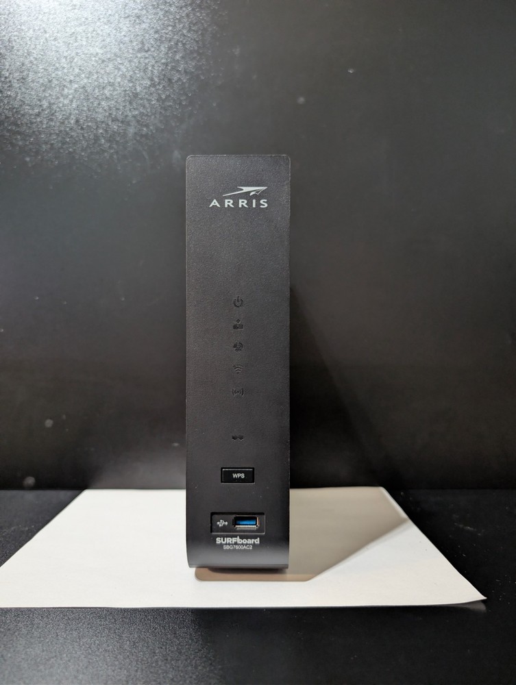 ARRIS ‎SBG7600AC2-RB Cable Modem Plus - Black