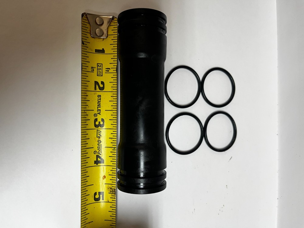 Kinetico Water Softener INLET/OUTLET Tube w/ all 4 O RING SEALS fit many systems