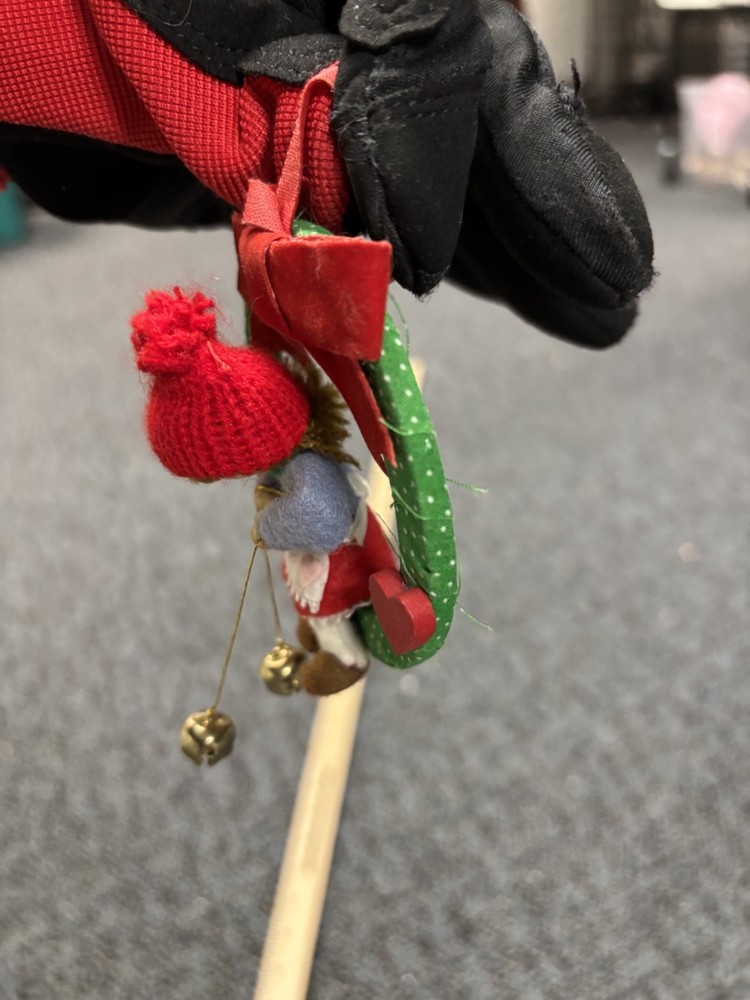Hanging Maid with Bells Ornament