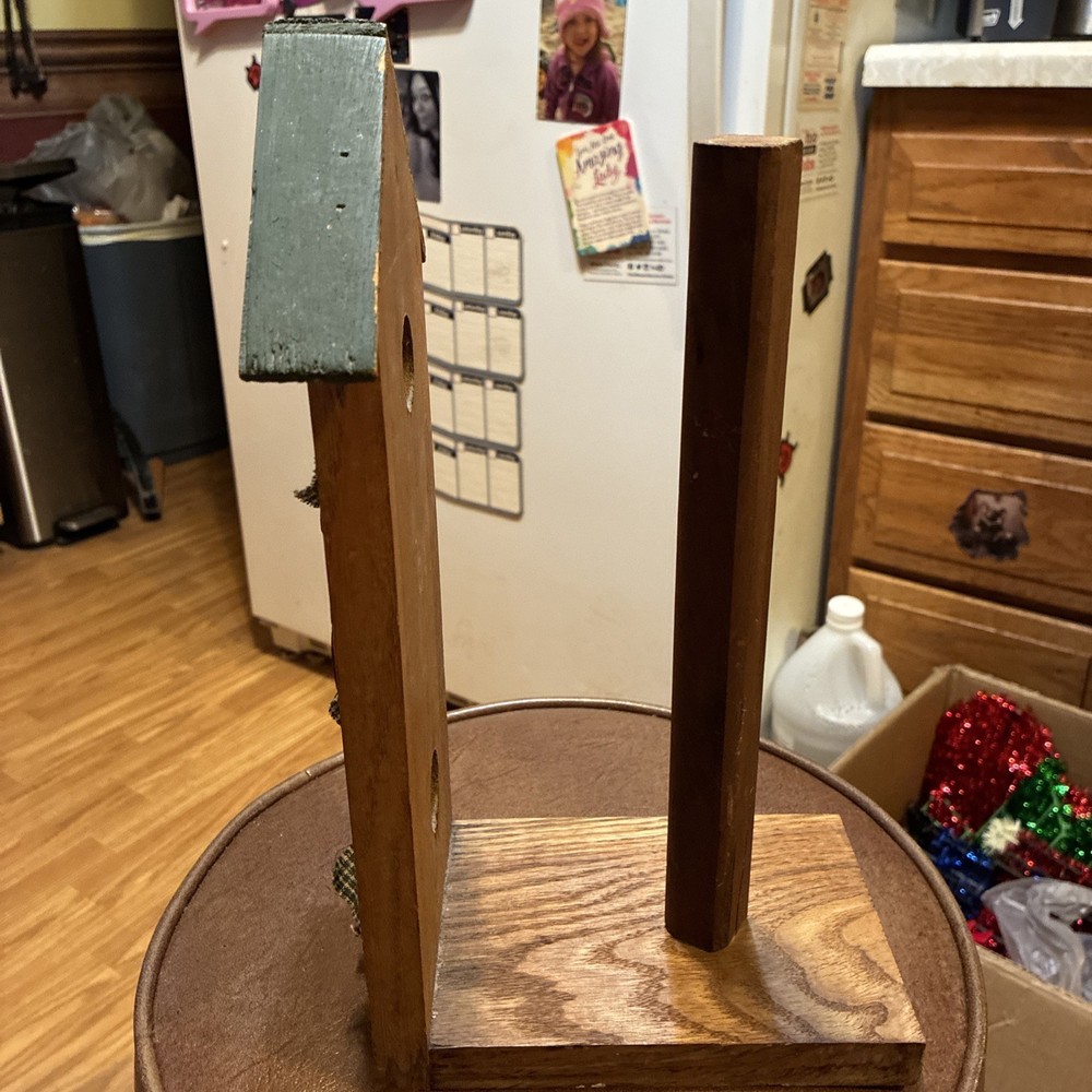 vintage paper towel holder wall