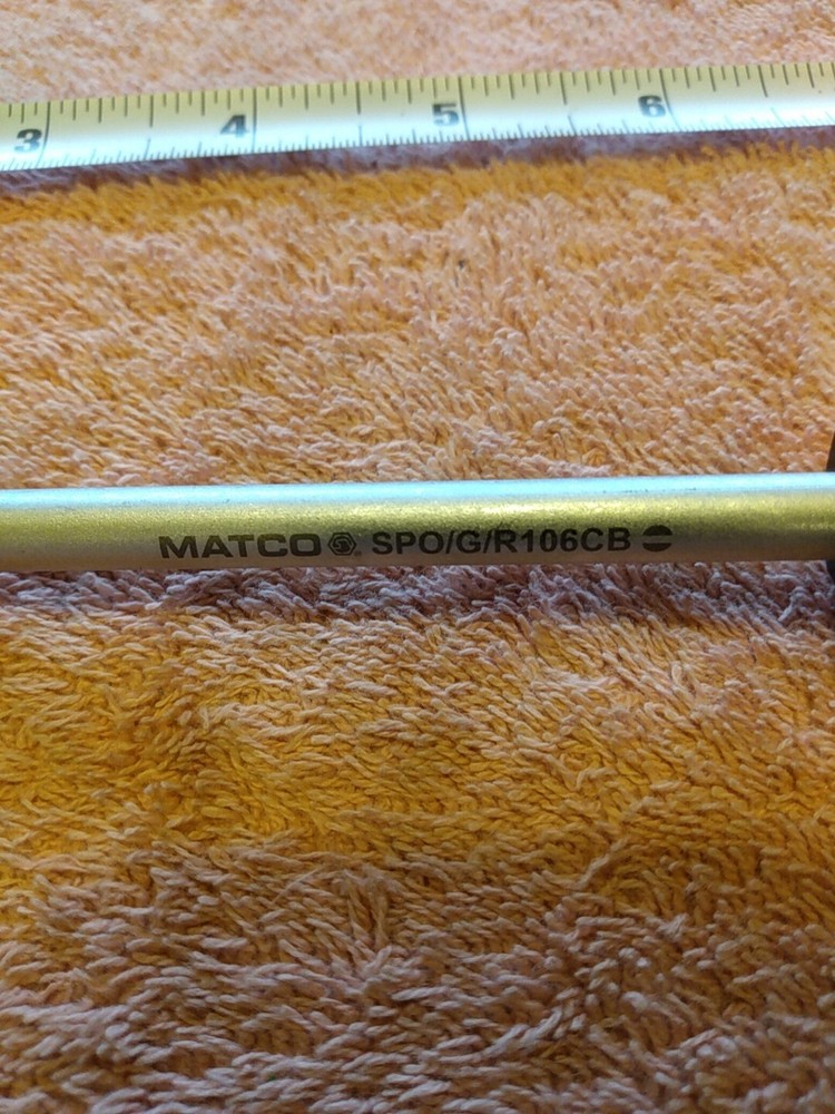 Matco Tools Slotted Screwdriver Orange New