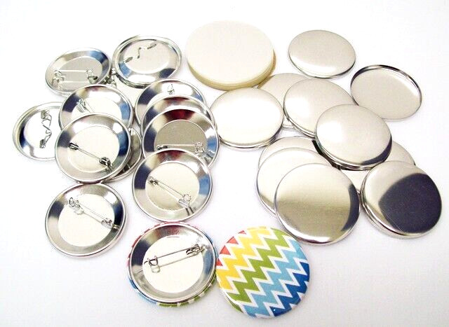 1.75" Button Making Kit - Button Machine, Button Boy Punch + 250 pinback parts