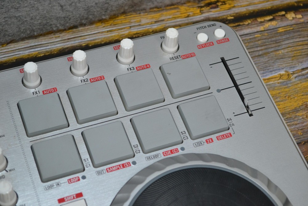 Numark Mixtrack II USB DJ Double Deck Controller 2-Channel Silver MIDI Portable