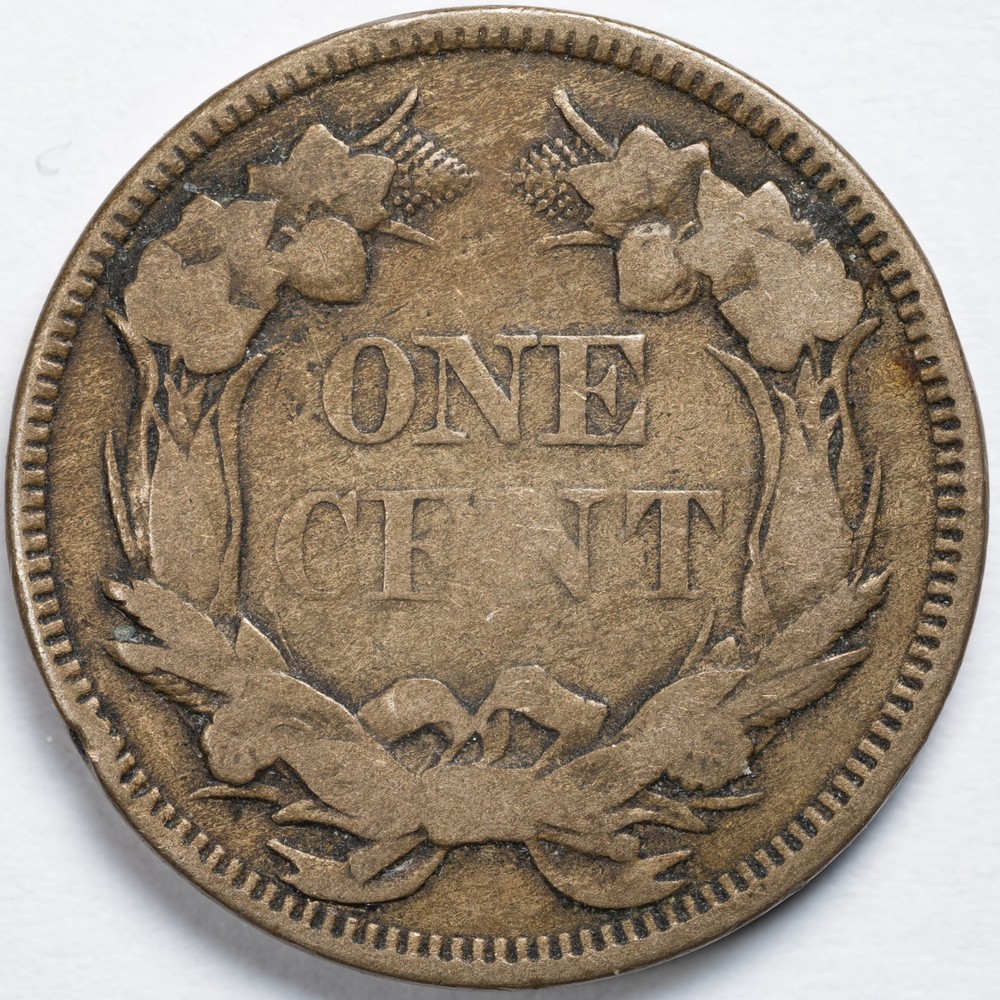 1857 Flying Eagle Cent Penny Fine (F)