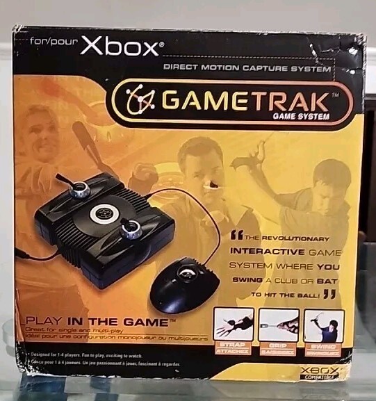 Game Trak Game System For Xbox Direct Motion Capture System For Xbox 7E