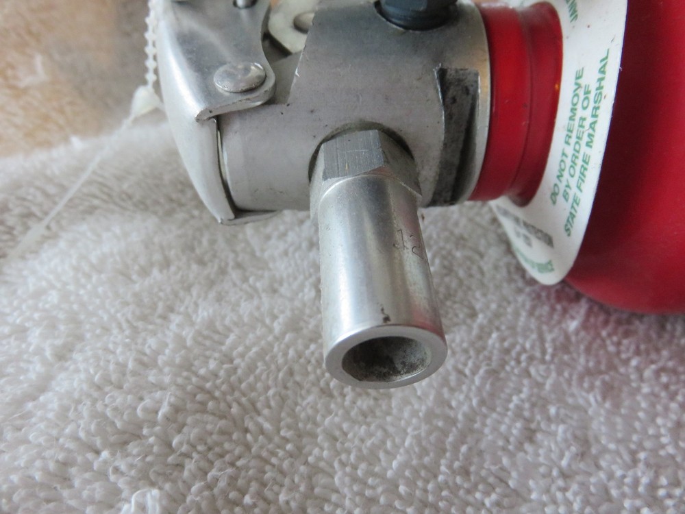 🔥🧯(1) OEM FIRE EXTINGUISHER REPLACEMENT NOZZLE ABC/BC..used🔥🧯