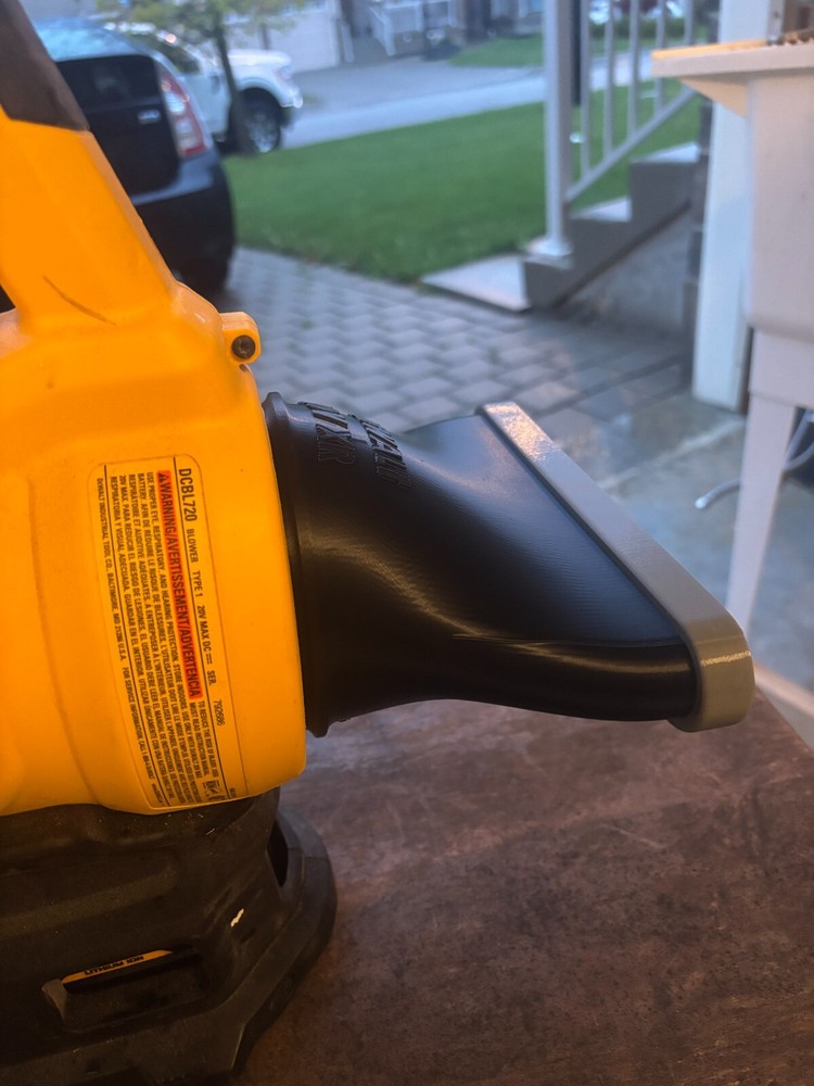 Compact Short Nozzle For DeWalt 20V DCBL720 Leaf Blower