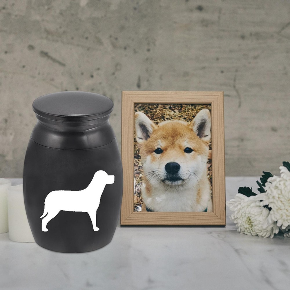 Pet Urn Container Dog Cat Keepsake Box Casket
