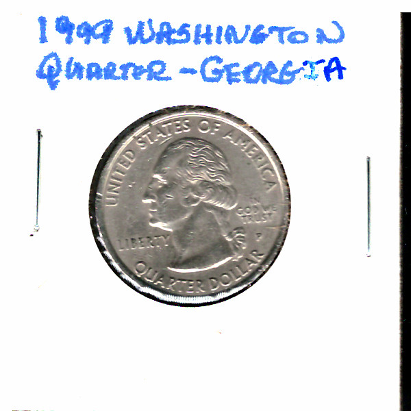 1999 P  Washington Quarter Georgia State