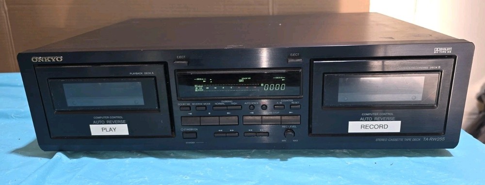 ONKYO TA-RW255 Cassette Deck Dual Auto Reverse