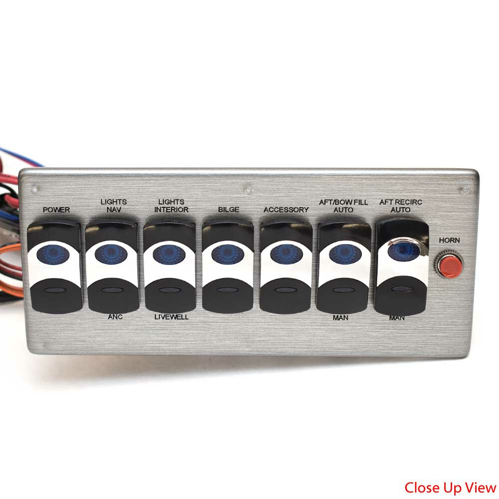 Sea Ray Boat Dash Panel Set 2254631 | Mercury Verado Gray (2PC)