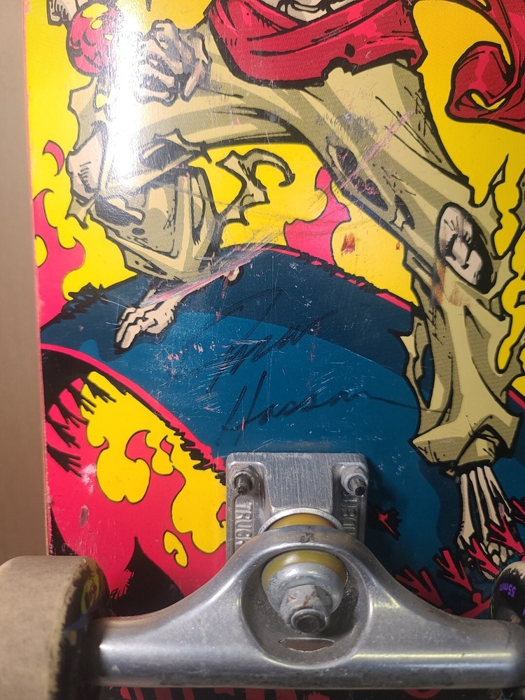 *Signed* OMAR HASSAN Black Label. Magic Carpet Deck. Complete Pro Model. 🔥 RARE