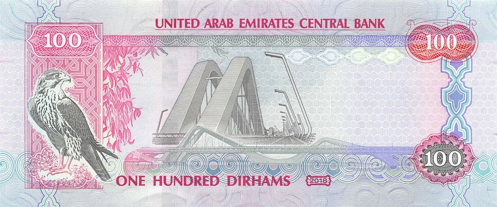 UAE 100 Dirhams 2018 Commemorative Issue Uncirculated Banknote WH2