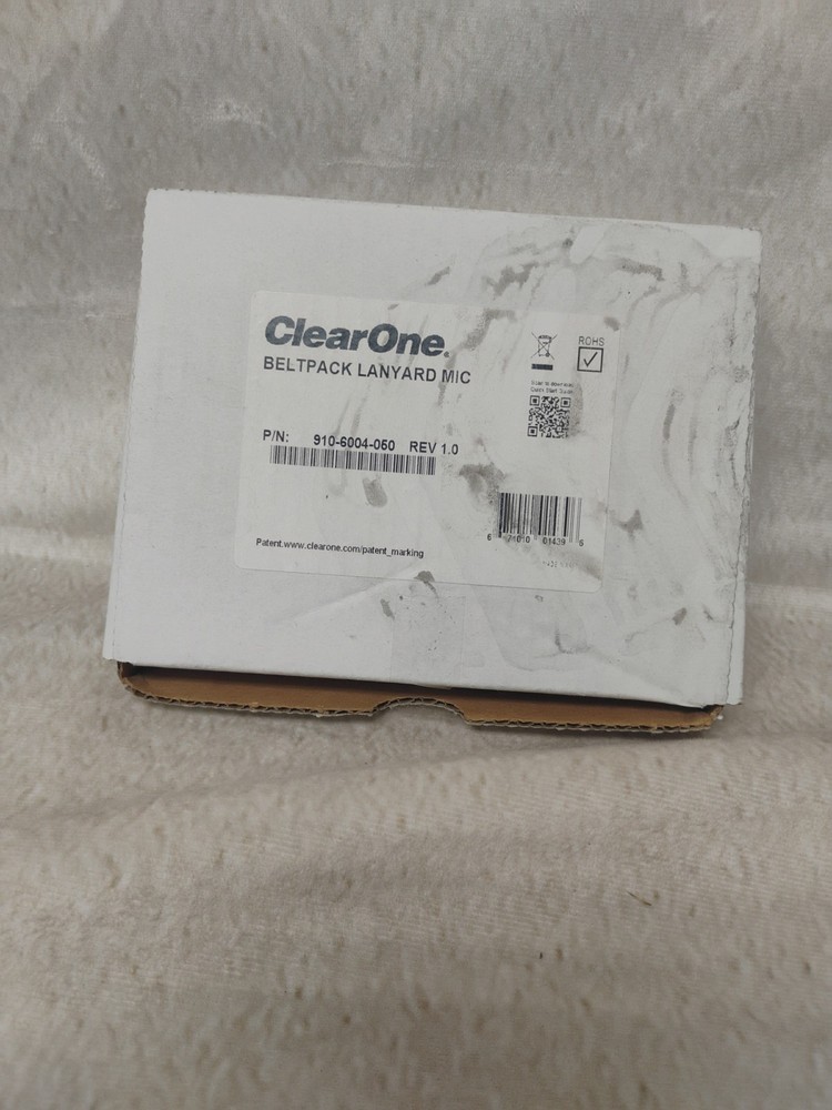 ClearOne Beltpack Lanyard Mic, 910-6004-050