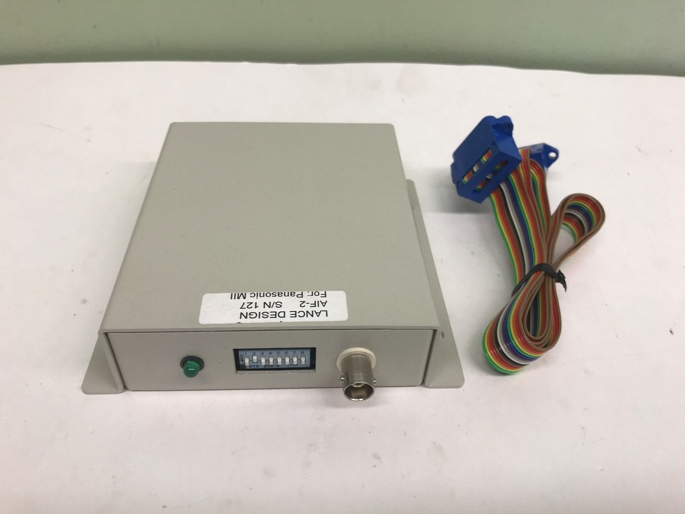 LANCE DESIGN THE AIF-2 PANASONIC MII/DVC PRO INTERFACE
