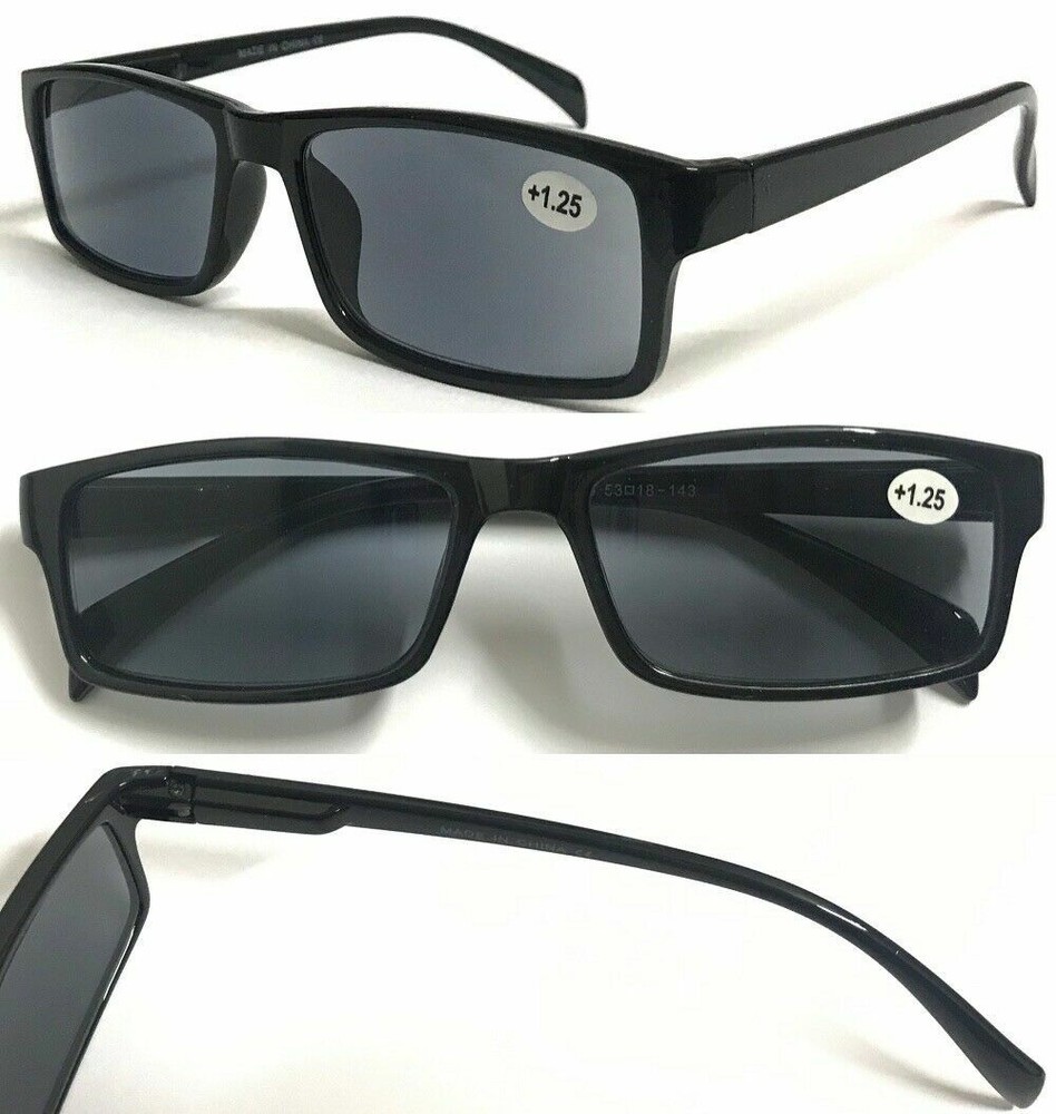 SL155 Classic UV400 Sun-Reader Men' Women' Reading Sunglasses/Spring Hinge Arms