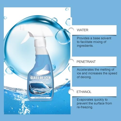 De-Icer for Car Windshield Defroster, Window Snow Spray, Window Defroster,