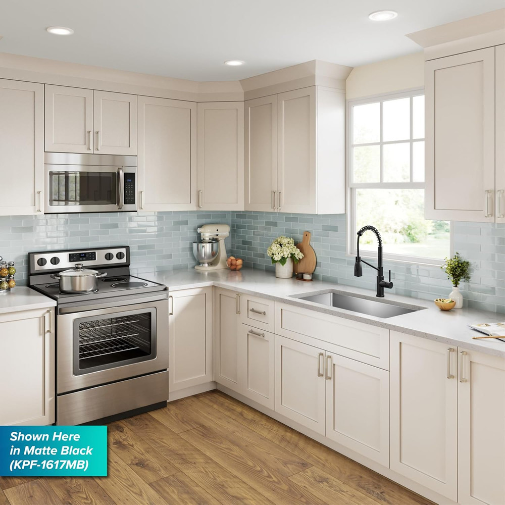 Coda Commercial Style 2-Function Single Handle Pull down Kitchen Faucet in Chrom