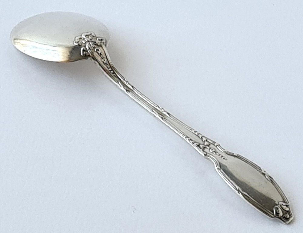 Empire Spoon Ice Spoon Silver Belgium around 1900 A24