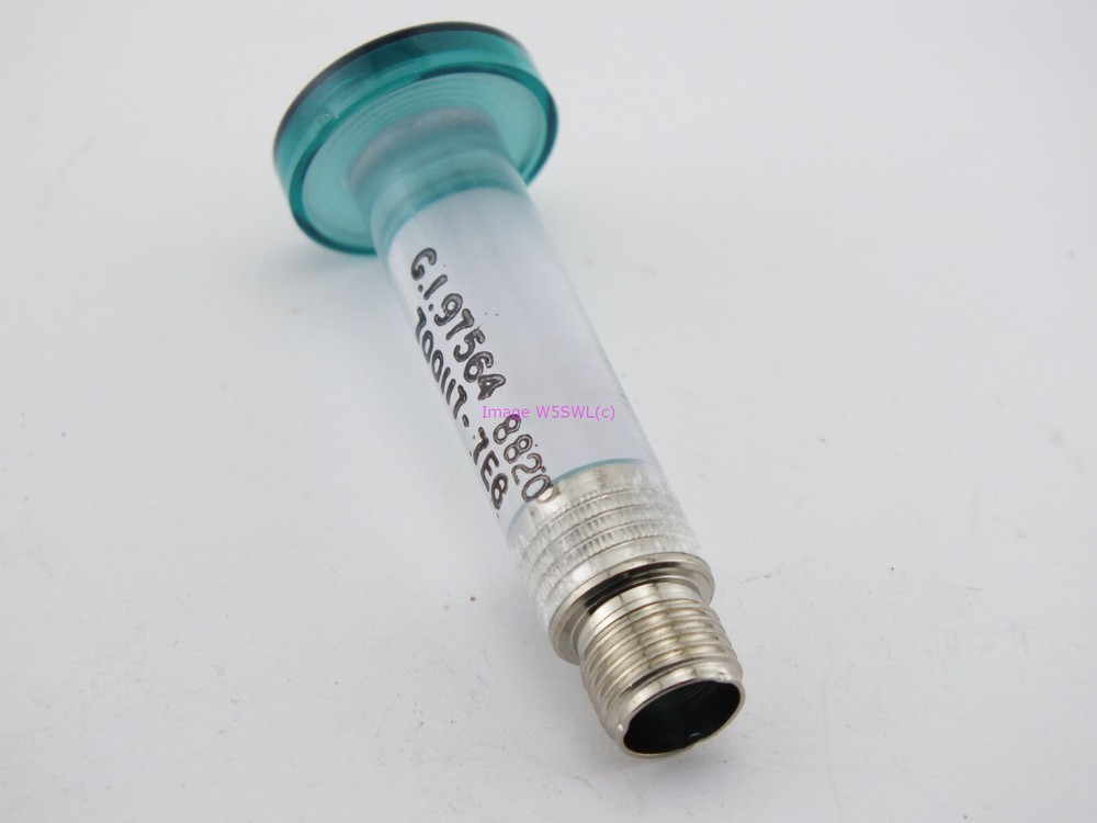 Panel Mount Turquoise (Green) Lens Light Tube - Ham Project Building