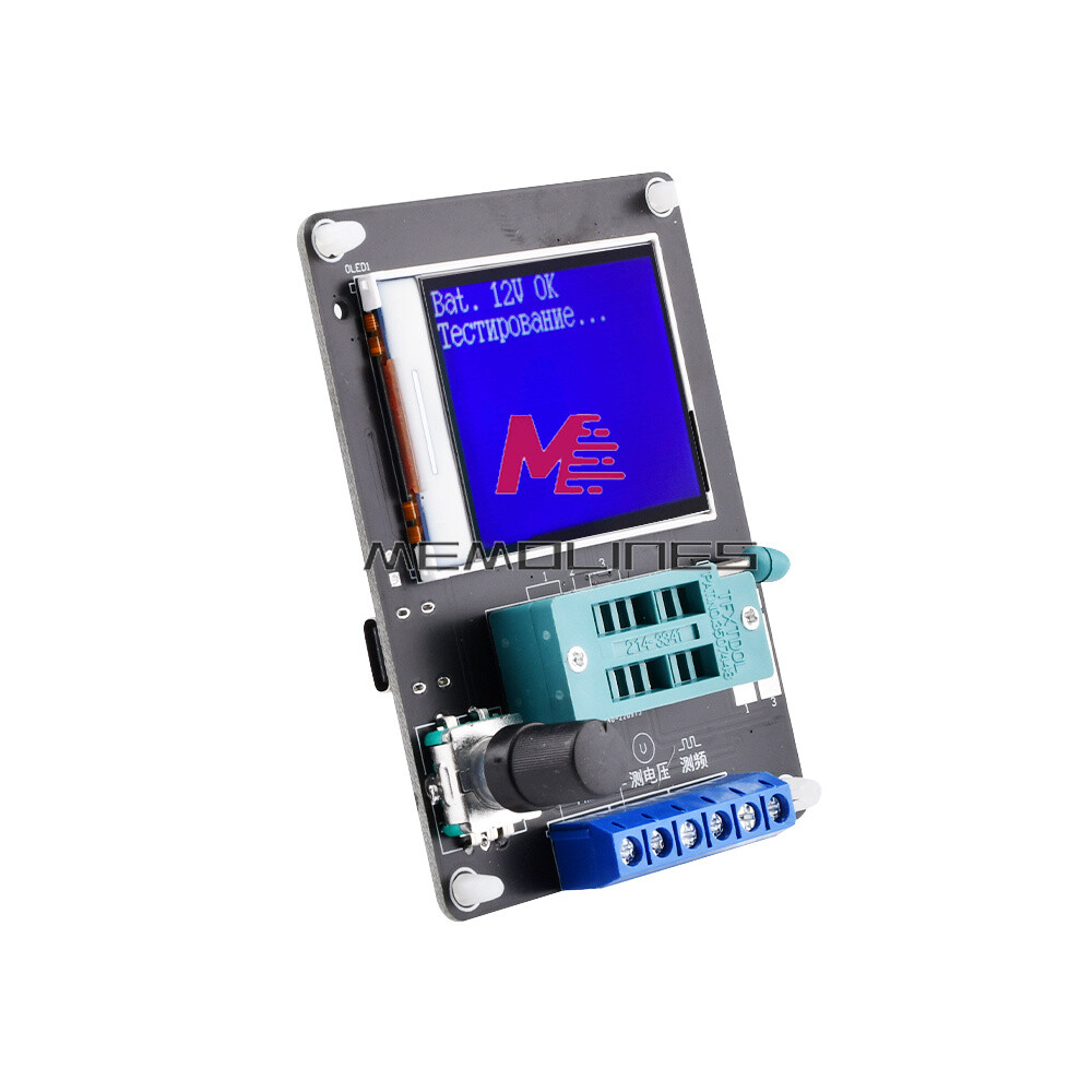 GM328A Transistor Tester Resistance Capacitance Inductance ESR Frequency Meter