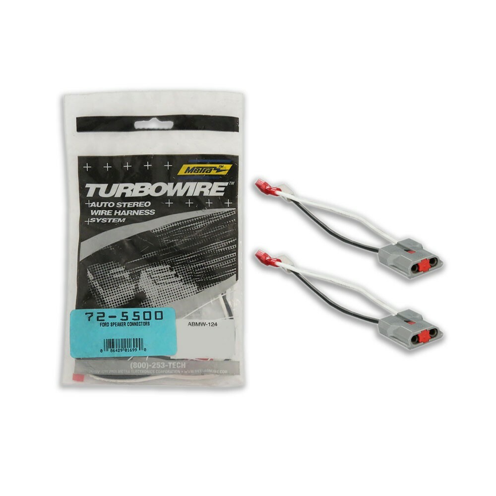 METRA 72-5500 SPEAKER HARNESSES  FOR SELECT FORD VEHICLES
