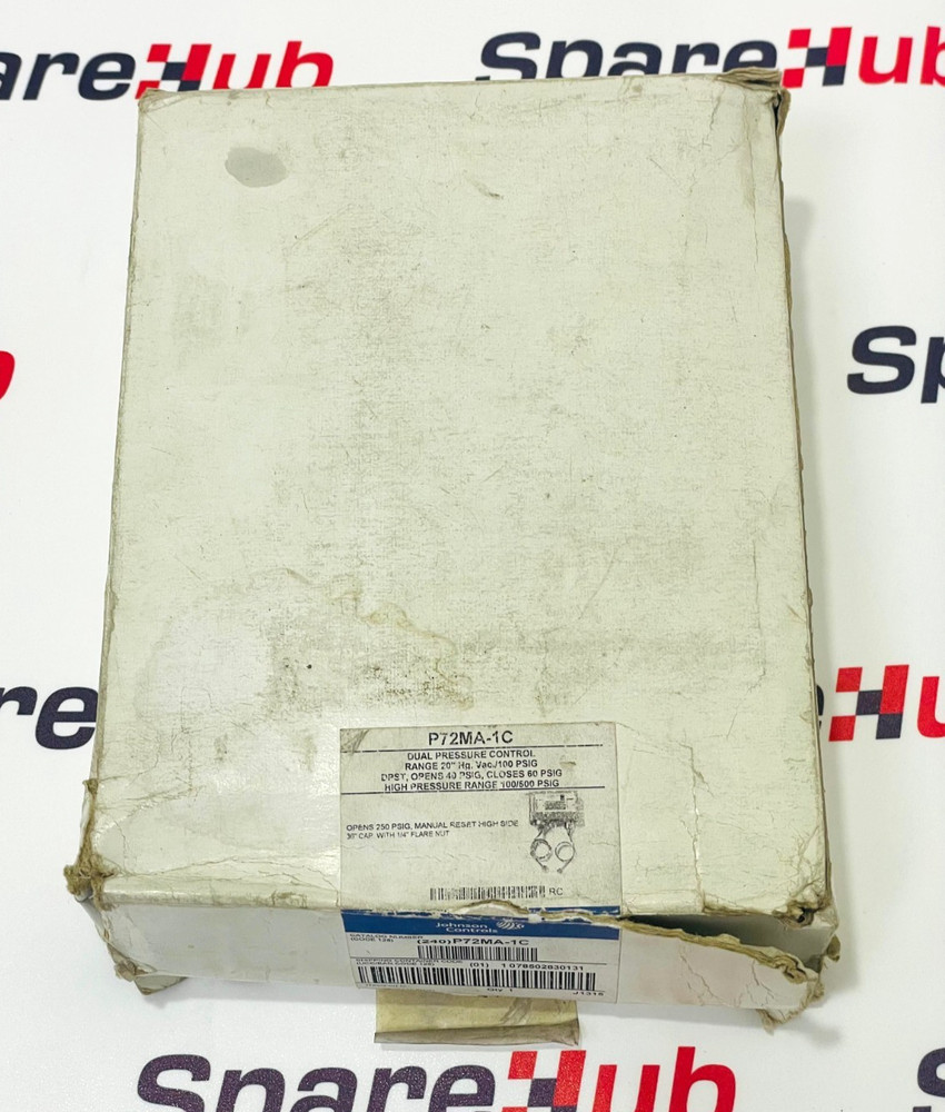 JOHNSON CONTROLS P72MA-1C Pressure Controller