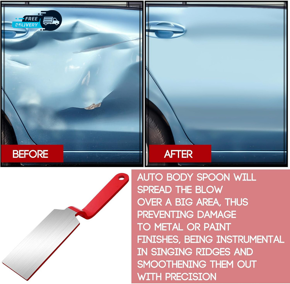 Professional Dinging Spoon Slapping Auto Body Dent Repair Slapper Tools