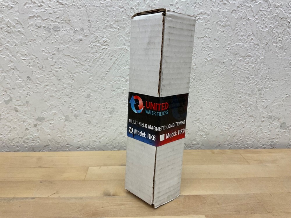 United Water Filter Model RK6 In-Line Multi Mag Water Conditioner System 6 GPM