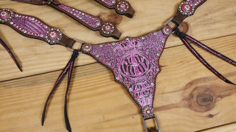 Headstall & Breast Collar Tack Set for Horse