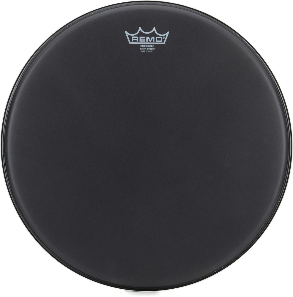 Remo Emperor Black Suede Drumhead - 16"