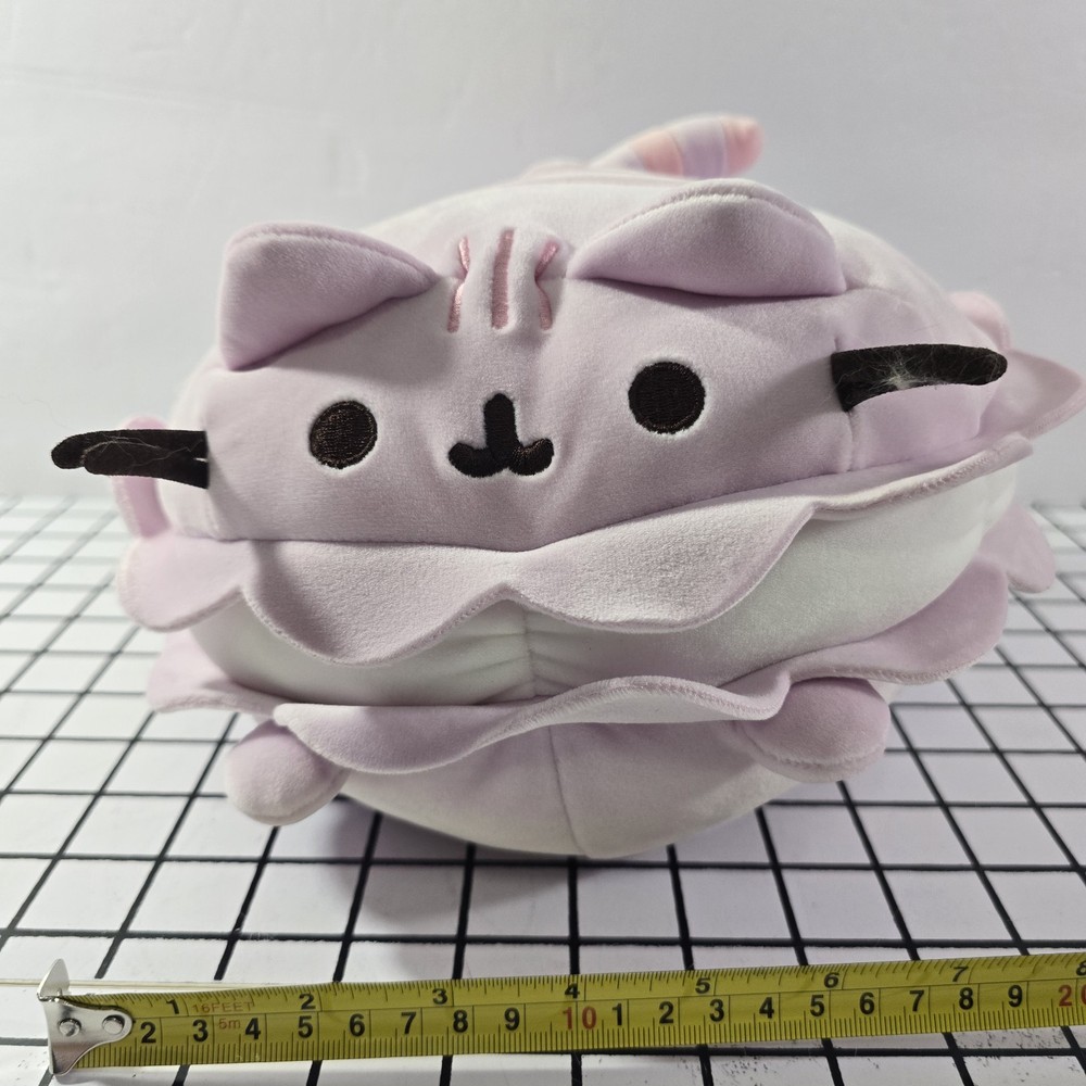 Gund Macaroons Plush Squishy Pink And White