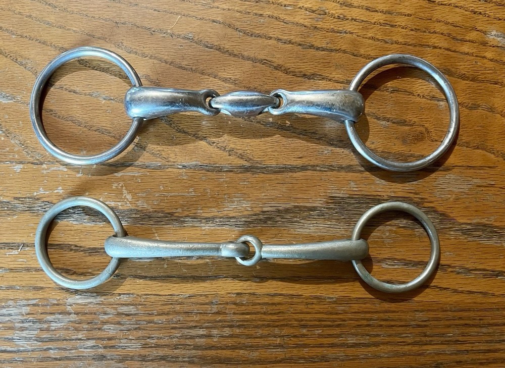 Horse Snaffle Bits Set Of 2