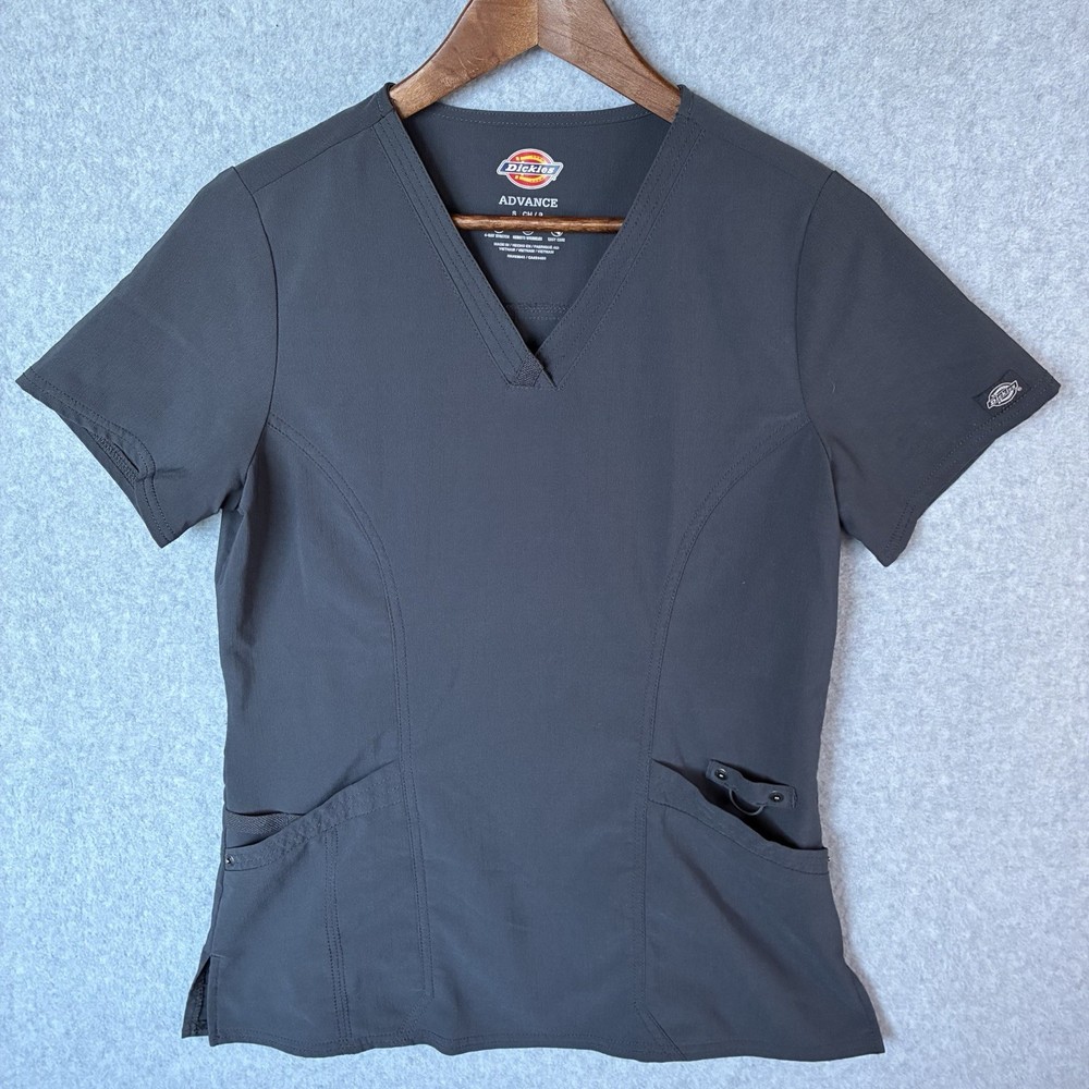 Dickies Advance Scrub Top Women’s Small Black