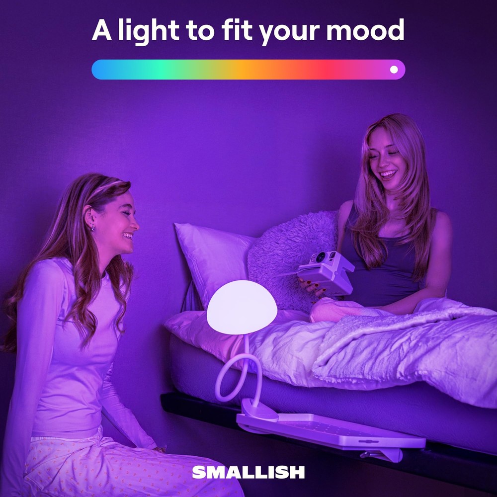 Shroommate Clip On Light and Bedside Table Lamp Reading Light Night Light for...