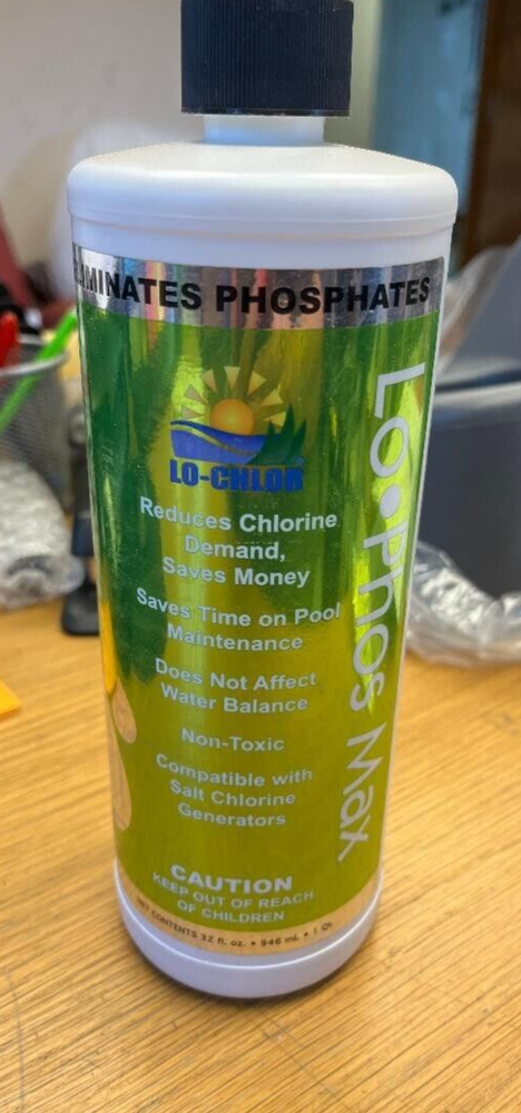 LO PHOS MAX ELIMINATES PHOSPHATES 1 QUART