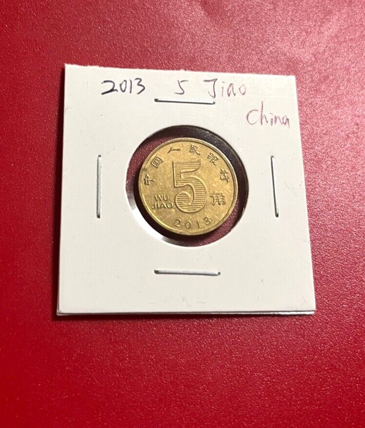 2013 5 JIAO CHINA COIN - NICE WORLD COIN !!!