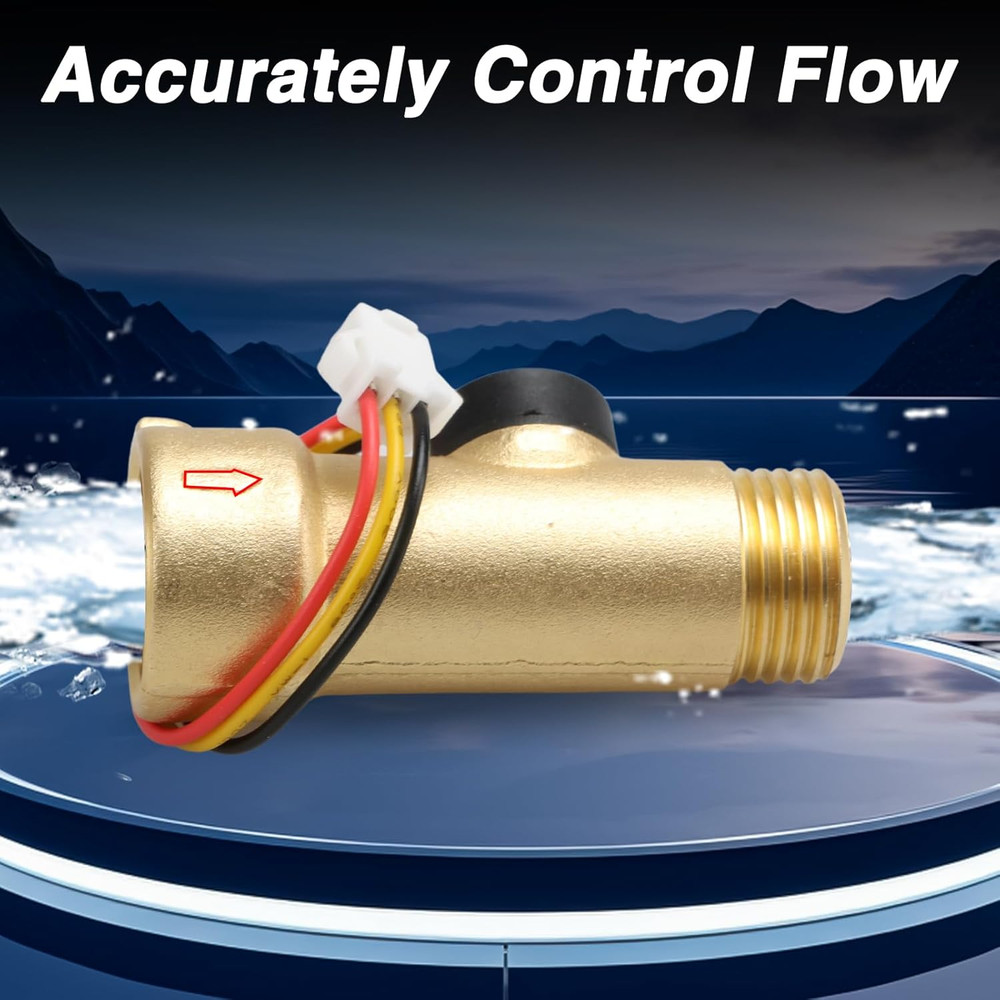 Water Flow Sensor RV Tankless Water Heater Water Flow Sensor Compatible with Gir
