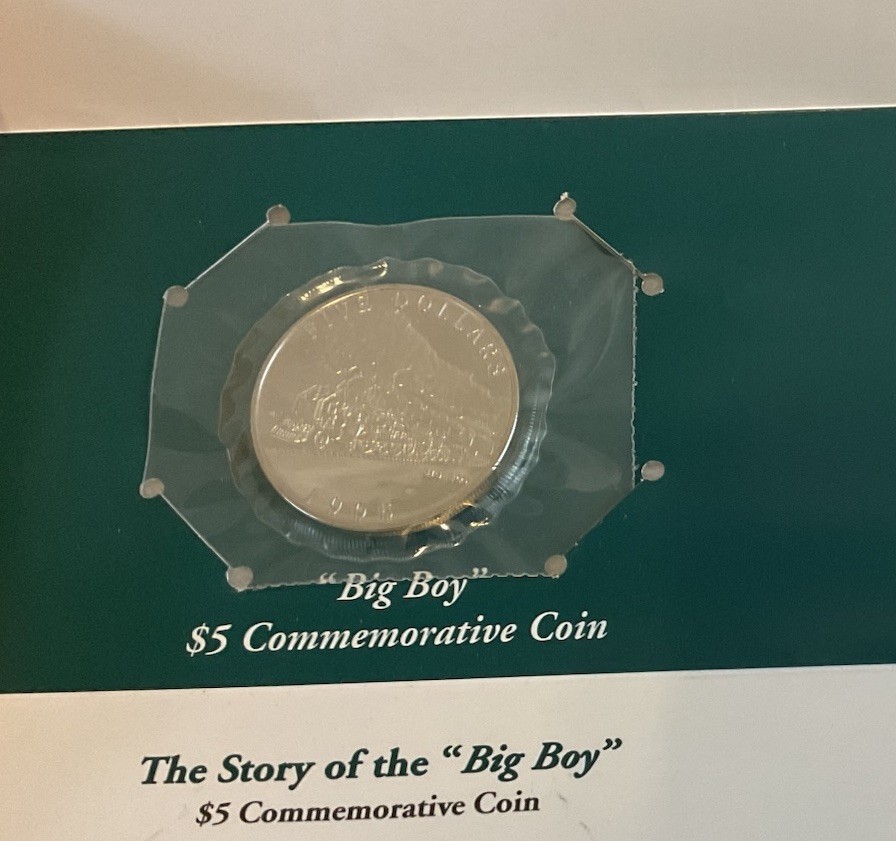Big Boy $5 Commemorative Coin 1996 Marshall Islands